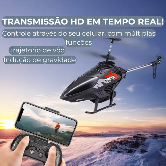 4dRC M6 Remote Control Helicopter With 4k Camera - 4G